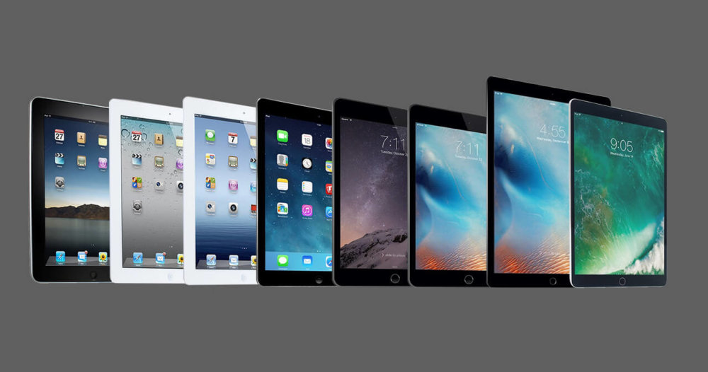 Эволюция планшетов Apple (обзор каждой модели)